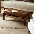 Banca Capri — Madera Natural Estilo Mediterráneo