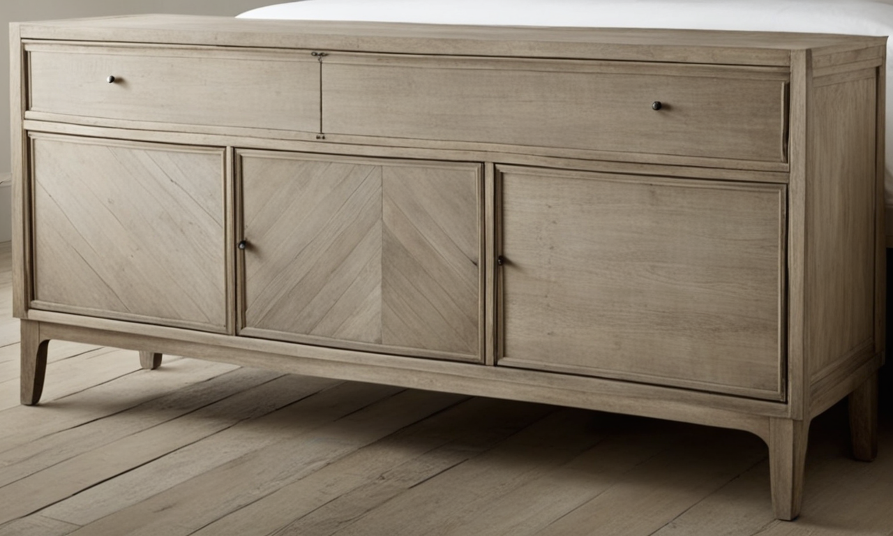 Cómoda Gray — Madera Natural Estilo Minimalista