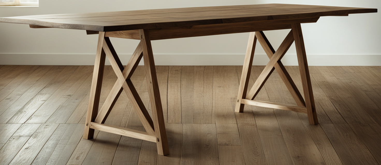 Mesa de Comedor Clariza — Madera Natural Estilo Escandinavo